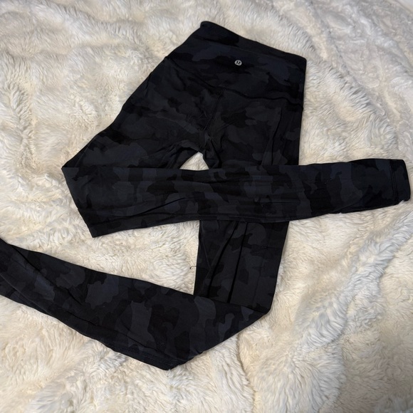 Lululemon Align Black Camouflage Leggings 31” - Picture 3 of 3